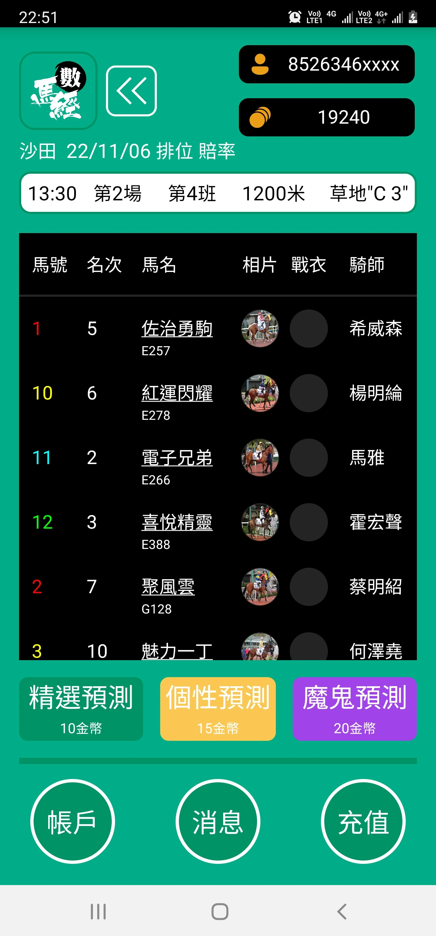 賽馬,貼士,App,馬評,贏在起跑線,堅仔,馬經,分析,大數據,馬會,賽果,直播